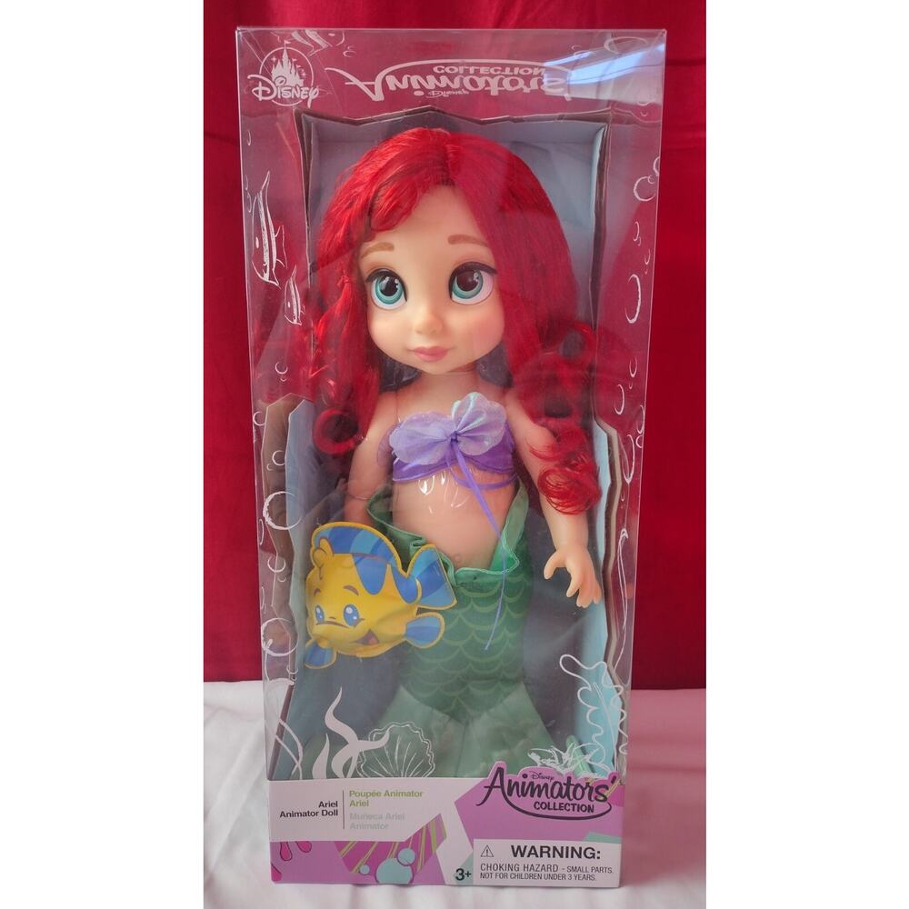 Disney Animators Collection Ariel Animator Doll NEW 16"